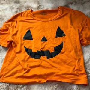 Kids Pumpkin Halloween Costume T-Shirt